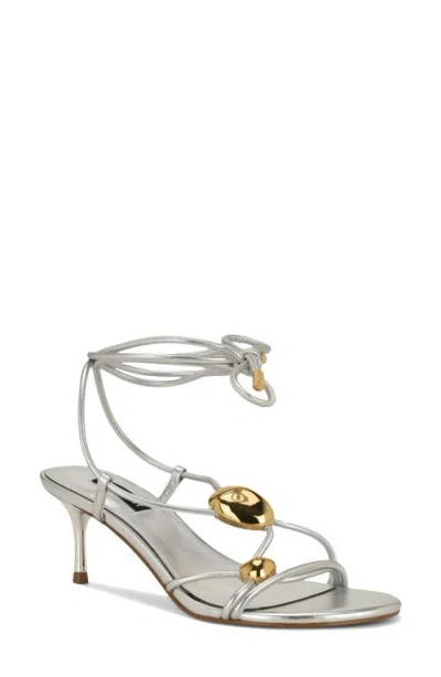 NINE WEST NINE WEST GRESKA ANKLE WRAP SANDAL