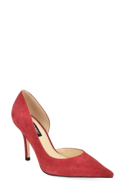 NINE WEST NINE WEST GREZZA POINTED TOE HALF D'ORSAY PUMP