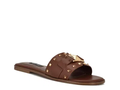 Nine West Griyen Sandal In Brown