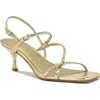 Nine West Hallow 3 Sandal In Neutral