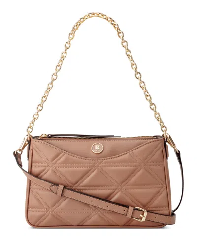 Nine West Harland Convertible Shoulder Bag In Brown