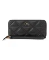 Nine West Harland Zip Around Wristlet In Black
