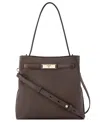 Nine West Harlee Crossbody Bucket Hobo In Brown