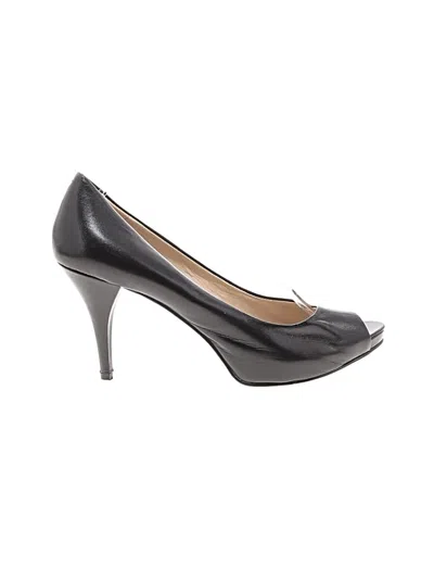 Pre-owned Nine West Heels In Black
