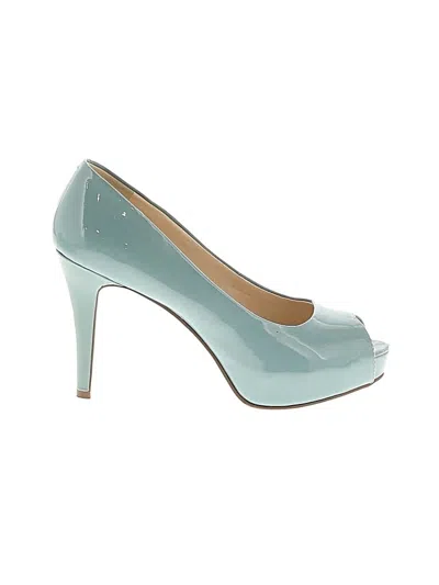 Pre-owned Nine West Heels In Blue