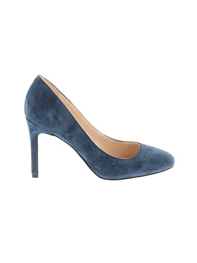 Pre-owned Nine West Heels In Blue