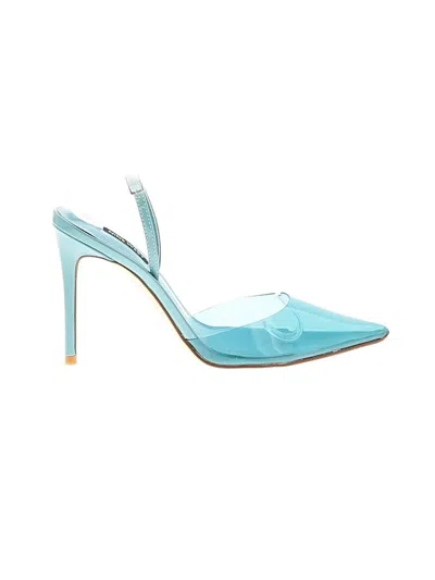 Pre-owned Nine West Heels In Blue
