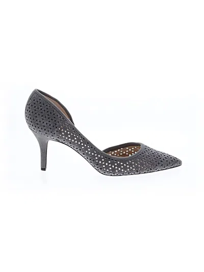 Pre-owned Nine West Heels In Gray