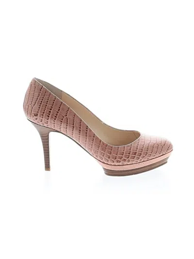 Pre-owned Nine West Heels In Pink