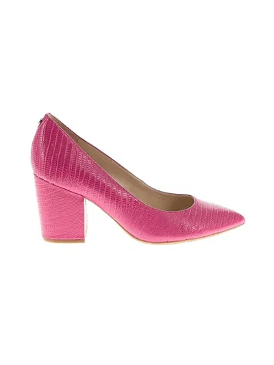 Pre-owned Nine West Heels In Pink