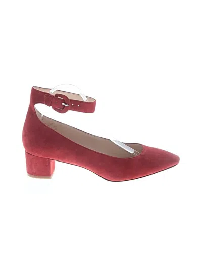 Pre-owned Nine West Heels In Red