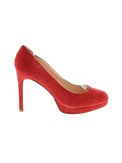 Pre-owned Nine West Heels In Red