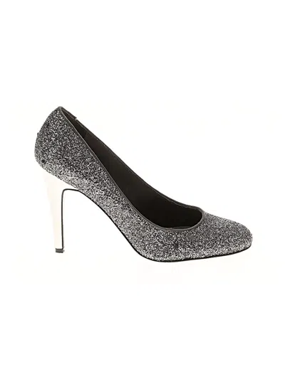 Pre-owned Nine West Heels In Silver