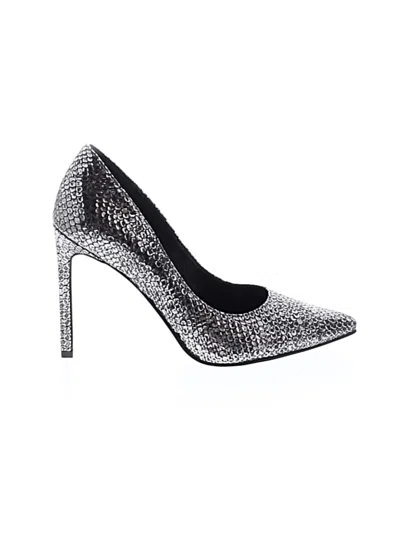 Pre-owned Nine West Heels In Silver