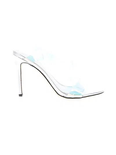 Pre-owned Nine West Heels In Silver