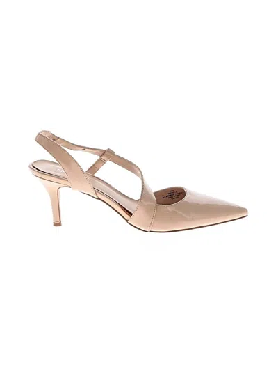 Pre-owned Nine West Heels In Tan