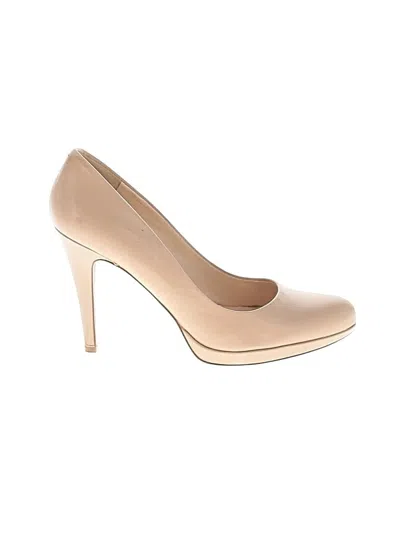 Pre-owned Nine West Heels In Tan