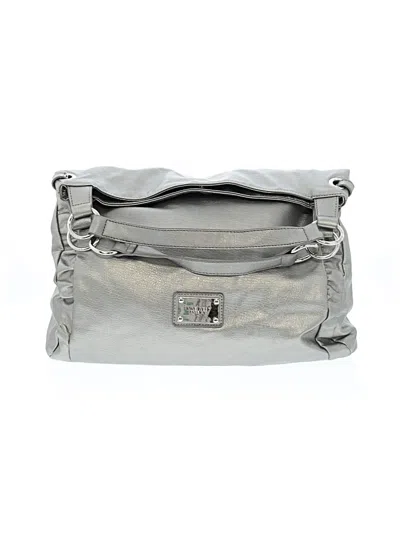 Pre-owned Nine West Hobo Bag In Silver