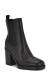 Nine West Hollin Platform Chelsea Boot In Black