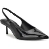 Nine West Hunny Slingback Pointed Toe Pump In Black