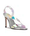Nine West Ilene Almond Toe Dress Sandals In Light Blue