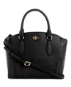 Shop Nine West Innes Medium Satchel Bag In Black
