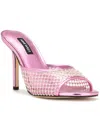 Nine West Irep Womens Slip-on Embellished Heels In Pink