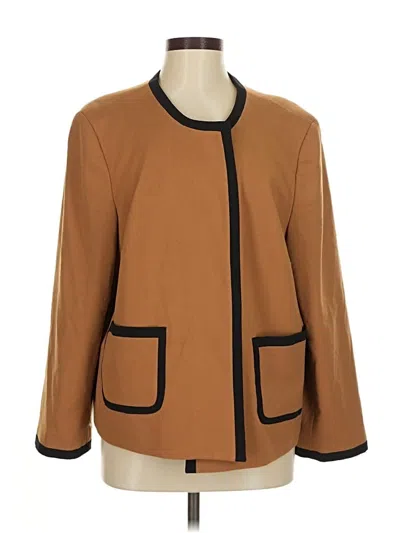 Pre-owned Nine West Jacket In Brown