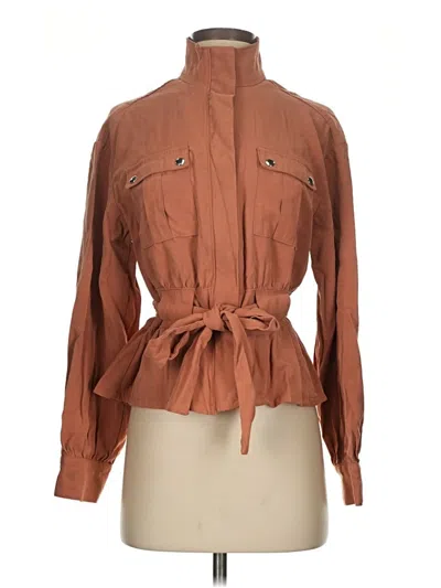 Pre-owned Nine West Jacket In Brown