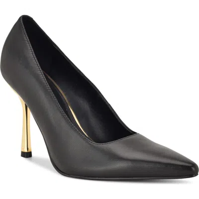 Nine West Jamiey Pointed Toe Pump In Black