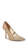 Nine West Jamiey Pointed Toe Pump In Brown