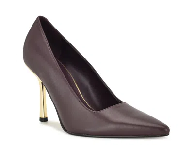 Nine West Jamiey Pump In Brown