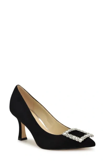 Nine West Jaquee Pointed Toe Pump In Black