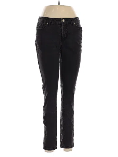 Pre-owned Nine West Jeans In Black