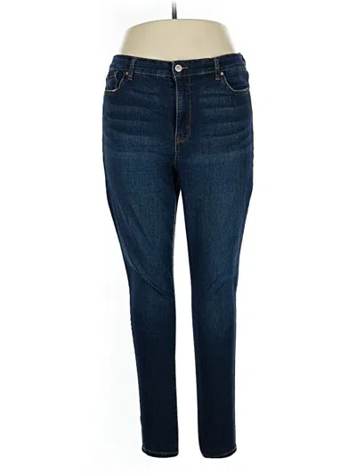 Pre-owned Nine West Jeans In Blue