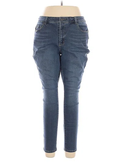 Pre-owned Nine West Jeans In Blue