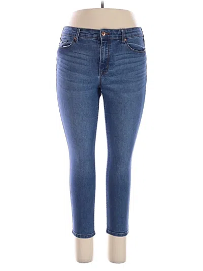 Pre-owned Nine West Jeans In Blue