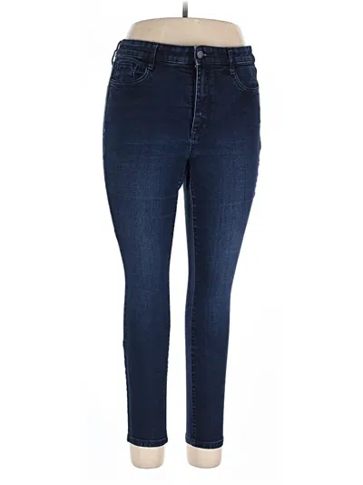 Pre-owned Nine West Jeans In Blue