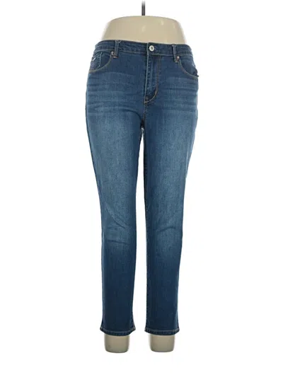 Pre-owned Nine West Jeans In Blue