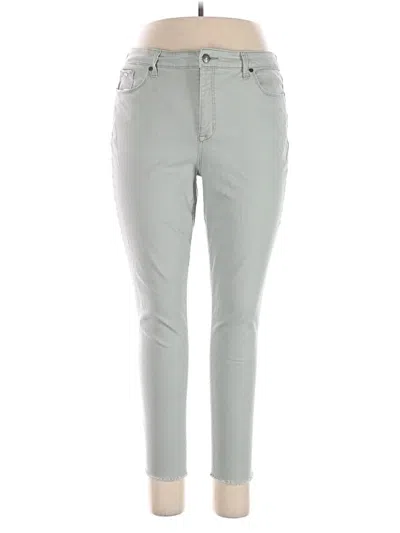 Pre-owned Nine West Jeans In Green