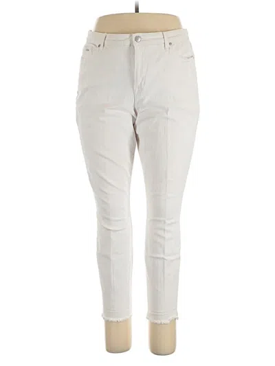 Pre-owned Nine West Jeans In Ivory