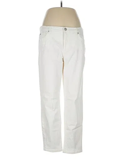 Pre-owned Nine West Jeans In Ivory