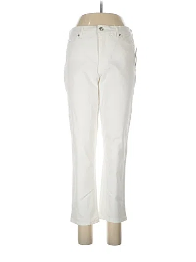 Pre-owned Nine West Jeans In Ivory