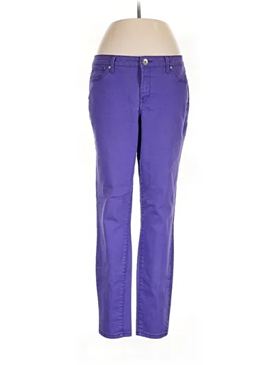 Pre-owned Nine West Jeans In Purple