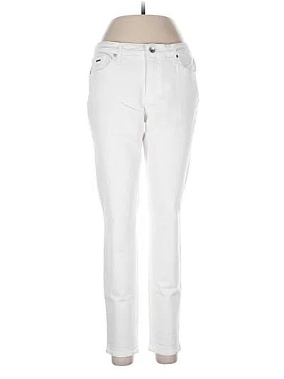 Pre-owned Nine West Jeans In White
