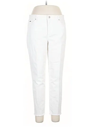 Pre-owned Nine West Jeans In White