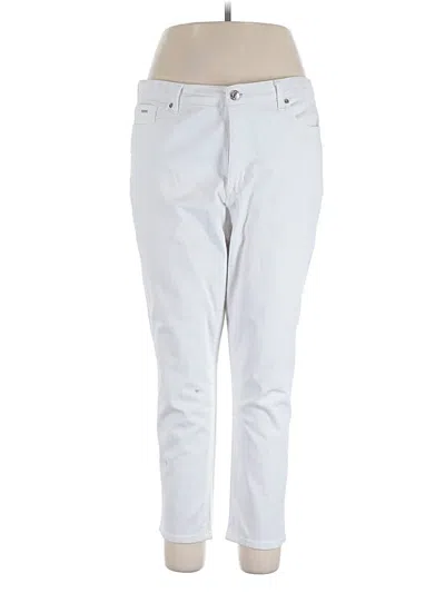 Pre-owned Nine West Jeans In White