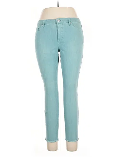 Pre-owned Nine West Jeggings In Blue