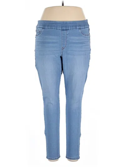 Pre-owned Nine West Jeggings In Blue