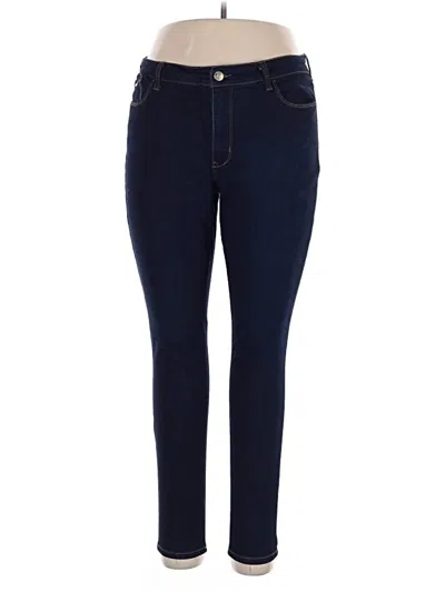 Pre-owned Nine West Jeggings In Blue